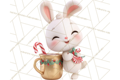 Christmas Characters in Mugs PNG Clipart Product Image 2