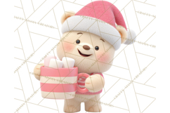 Christmas Characters in Mugs PNG Clipart Product Image 2