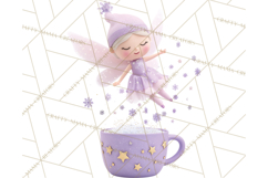 Christmas Characters in Mugs PNG Clipart Product Image 3