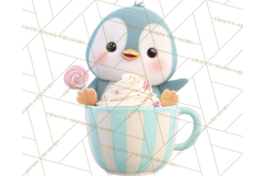 Christmas Characters in Mugs PNG Clipart Product Image 5