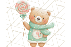 Gingerbread Village Gouache PNG Clipart Product Image 2