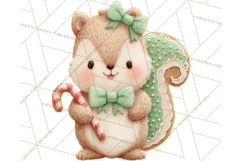 Gingerbread Village Gouache PNG Clipart Product Image 3