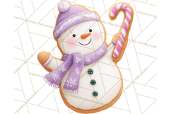 Gingerbread Village Gouache PNG Clipart Product Image 3