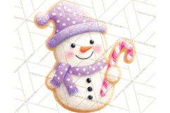 Gingerbread Village Gouache PNG Clipart Product Image 4