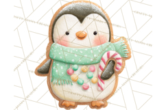 Gingerbread Village Gouache PNG Clipart Product Image 5