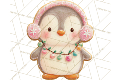 Gingerbread Village Gouache PNG Clipart Product Image 3