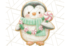 Gingerbread Village Gouache PNG Clipart Product Image 4