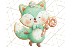 Gingerbread Village Gouache PNG Clipart Product Image 5