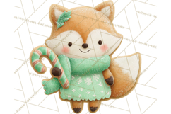 Gingerbread Village Gouache PNG Clipart Product Image 3