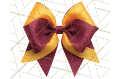 Cheerleader Clipart PNG with Glitter Pom and Color Splash Product Image 3