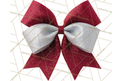 Cheerleader Clipart PNG with Glitter Pom and Color Splash Product Image 3