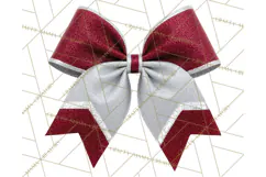 Cheerleader Clipart PNG with Glitter Pom and Color Splash Product Image 4