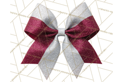 Cheerleader Clipart PNG with Glitter Pom and Color Splash Product Image 5