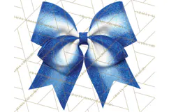 Cheerleader Clipart PNG with Glitter Pom and Color Splash Product Image 5
