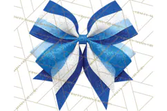 Cheerleader Clipart PNG with Glitter Pom and Color Splash Product Image 3