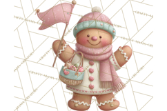 Gingerbread Clipart Christmas Cookie Builders Clip Art PNG Product Image 2