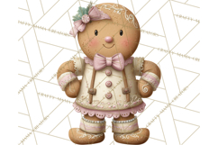Gingerbread Clipart Christmas Cookie Builders Clip Art PNG Product Image 5