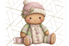 Gingerbread Clipart Christmas Cookie Builders Clip Art PNG Product Image 4