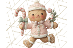 Gingerbread Clipart Christmas Cookie Builders Clip Art PNG Product Image 4