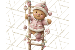 Gingerbread Clipart Christmas Cookie Builders Clip Art PNG Product Image 2