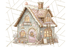 Gingerbread Clipart Christmas Cookie Builders Clip Art PNG Product Image 5