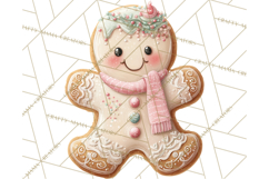 Gingerbread Clipart Christmas Cookie Builders Clip Art PNG Product Image 5