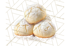 Christmas Sweets Food Cookies PNG Product Image 3