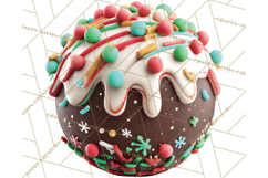 Christmas Sweets Food Cookies PNG Product Image 4