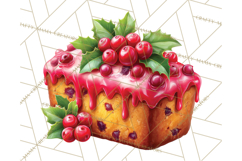 Christmas Sweets Food Cookies PNG Product Image 4