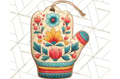 Christmas Ornaments Clipart PNG, Realistic Holiday Ornaments Product Image 4