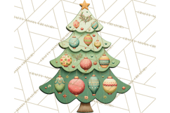 Christmas Ornaments Clipart PNG, Realistic Holiday Ornaments Product Image 2