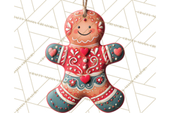 Christmas Ornaments Clipart PNG, Realistic Holiday Ornaments Product Image 3