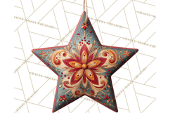 Christmas Ornaments Clipart PNG, Realistic Holiday Ornaments Product Image 2