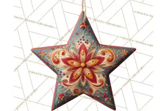 Christmas Ornaments Clipart PNG, Realistic Holiday Ornaments Product Image 2