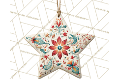 Christmas Ornaments Clipart PNG, Realistic Holiday Ornaments Product Image 3