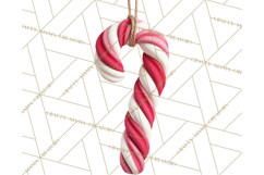 Christmas Ornaments Clipart PNG, Realistic Holiday Ornaments Product Image 3