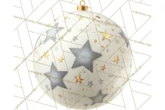 Christmas Ornaments Clipart PNG, Realistic Holiday Ornaments Product Image 3