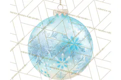 Christmas Ornaments Clipart PNG, Realistic Holiday Ornaments Product Image 5