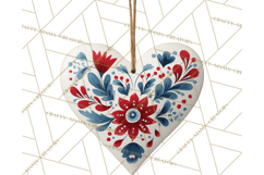 Christmas Ornaments Clipart PNG, Realistic Holiday Ornaments Product Image 2