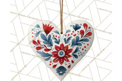 Christmas Ornaments Clipart PNG, Realistic Holiday Ornaments Product Image 2