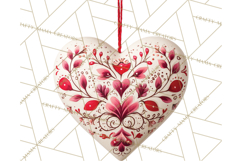 Christmas Ornaments Clipart PNG, Realistic Holiday Ornaments Product Image 3