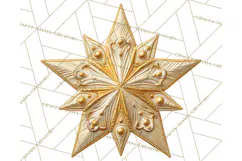 Christmas Ornaments Clipart PNG, Realistic Holiday Ornaments Product Image 3