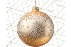 Christmas Ornaments Clipart PNG, Realistic Holiday Ornaments Product Image 5