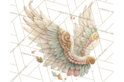 Heavenly Angel Clipart and Clip Art for Christian Christmas Product Image 4