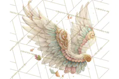 Heavenly Angel Clipart and Clip Art for Christian Christmas Product Image 4