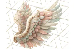 Heavenly Angel Clipart and Clip Art for Christian Christmas Product Image 5