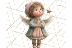 Heavenly Angel Clipart and Clip Art for Christian Christmas Product Image 3