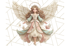 Heavenly Angel Clipart and Clip Art for Christian Christmas Product Image 3