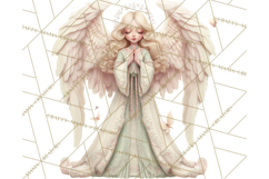 Heavenly Angel Clipart and Clip Art for Christian Christmas Product Image 5