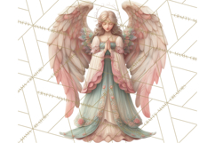 Heavenly Angel Clipart and Clip Art for Christian Christmas Product Image 2